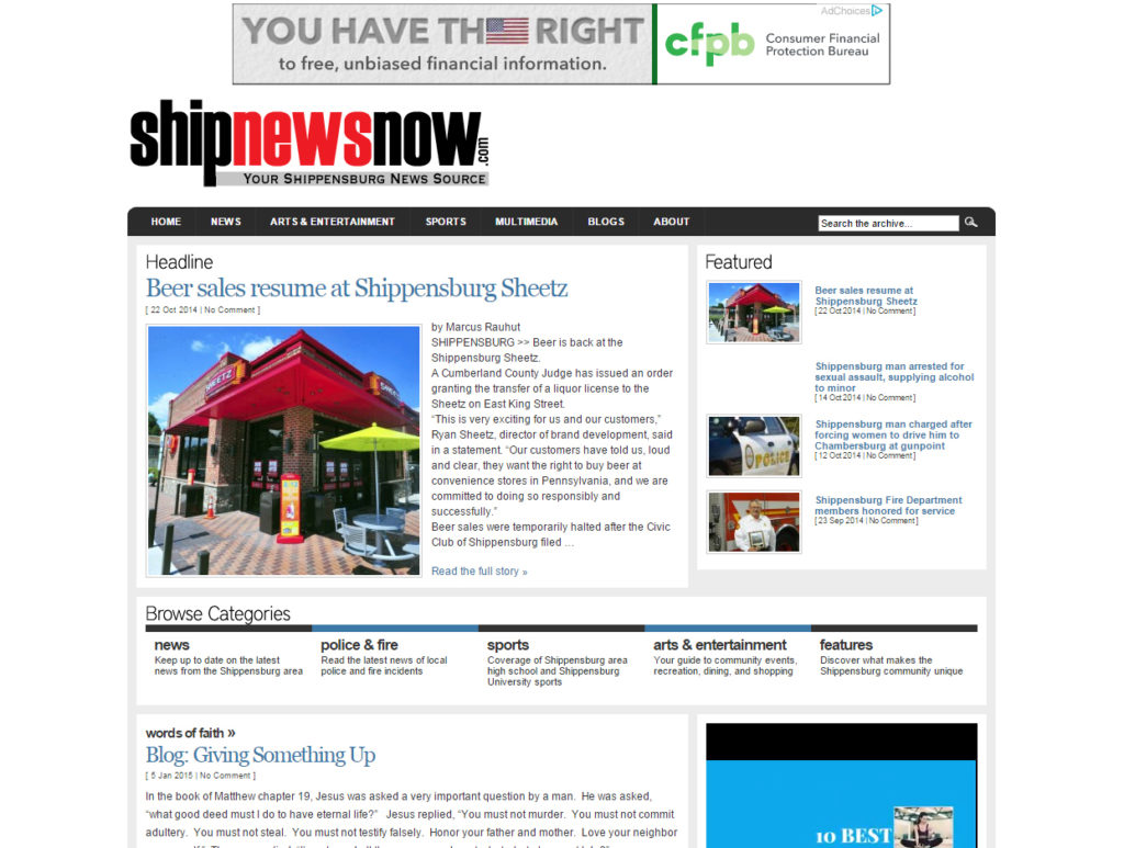 ShipNewsNow_homepage